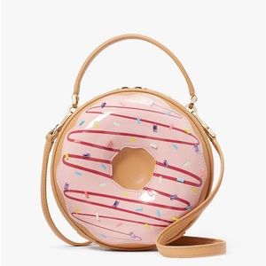 ♠️Kate Spade Coffee Break 3D Donut Crossbody Bag NWT
